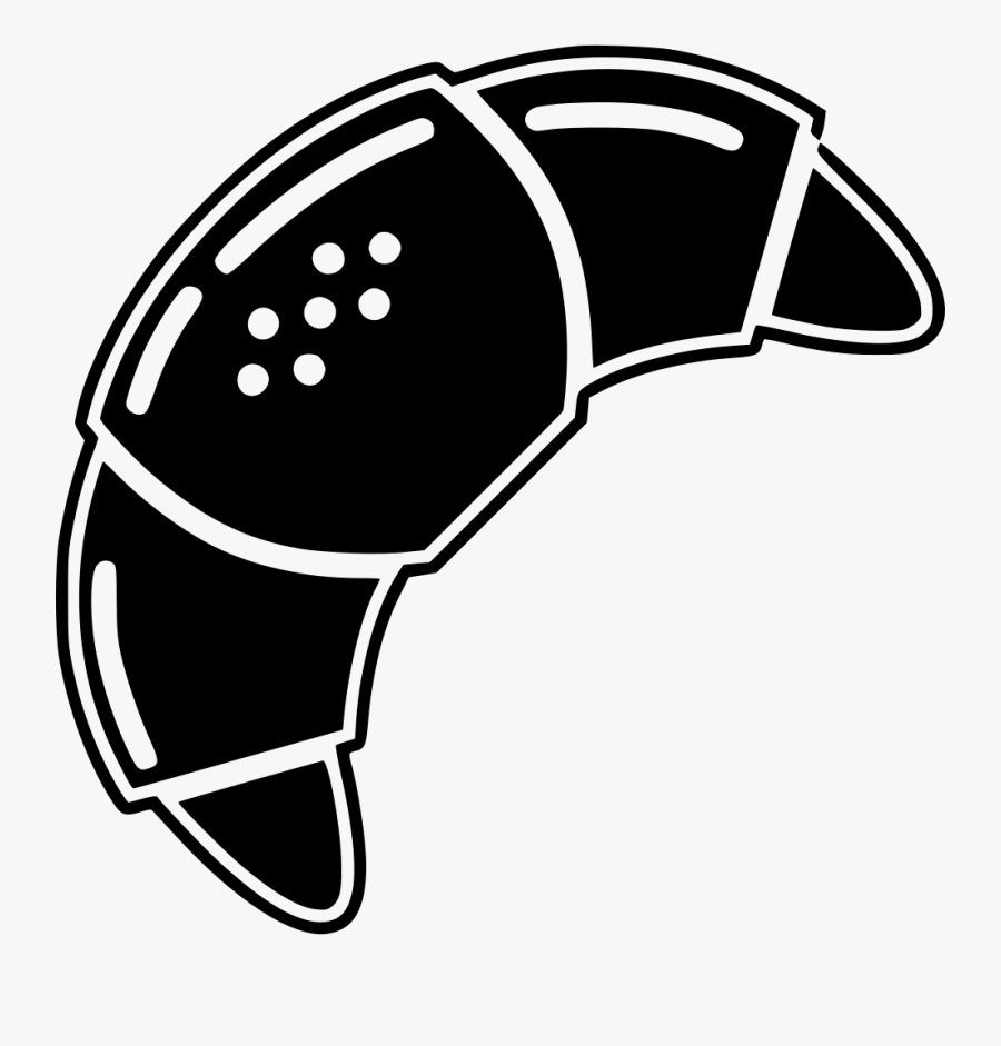 Croissant, Transparent Clipart