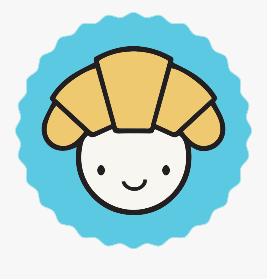 Get Croissant Logo, Transparent Clipart