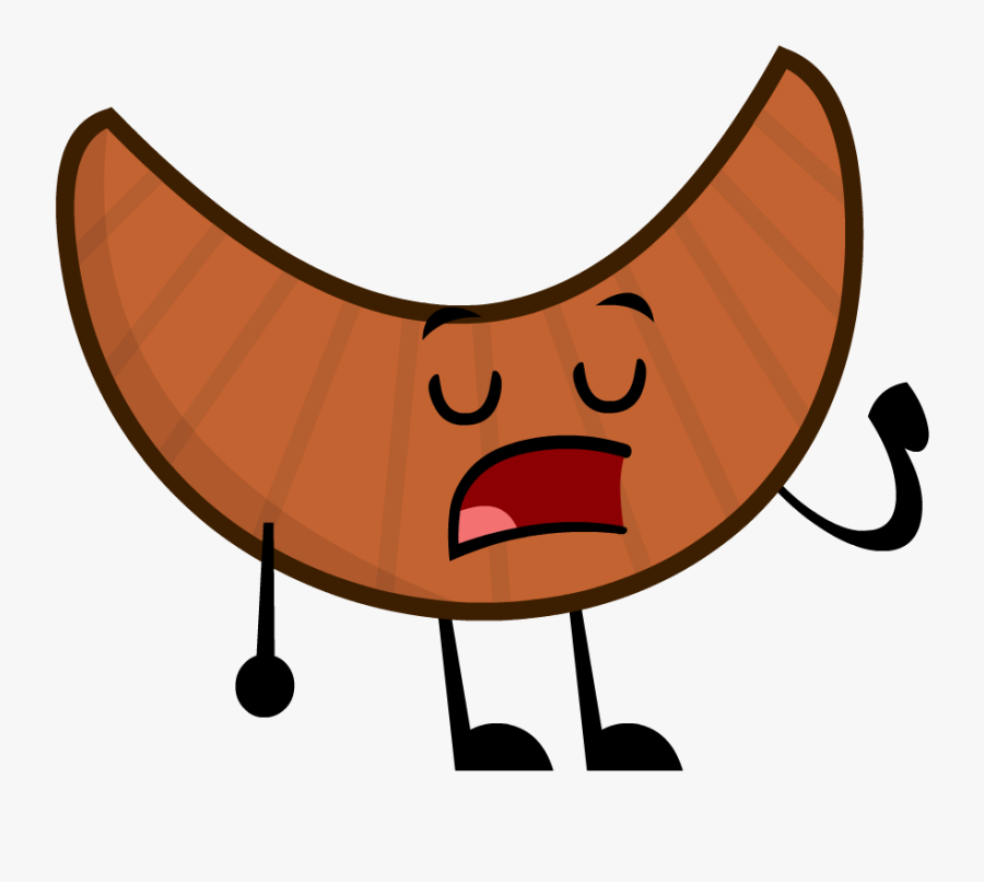 Croissant - Cartoon, Transparent Clipart