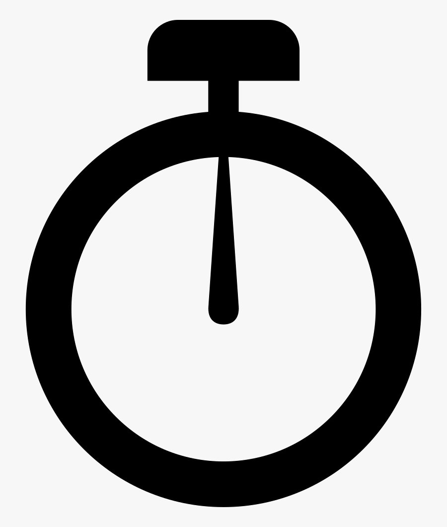 Stopwatch - Timer Icon, Transparent Clipart