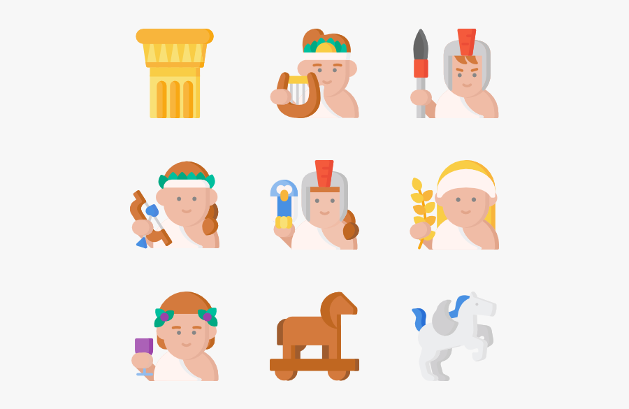 Greek Mythology, Transparent Clipart