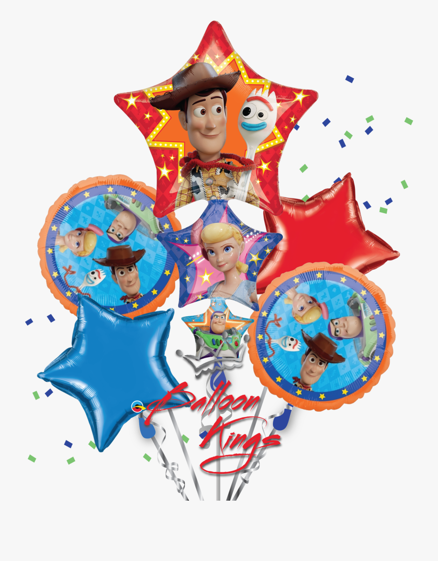 Toy Story 4 Bouquet, Transparent Clipart