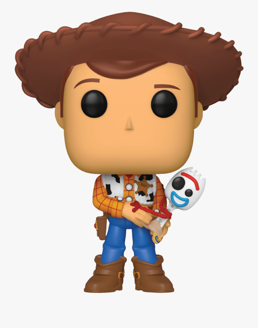 Pop Rs Woody With Forky Us Exclusive Pop Vinyl Vinyl, Transparent Clipart