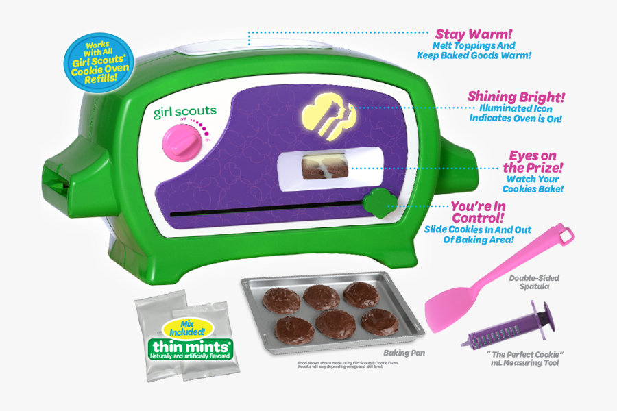 Transparent Girl Scout Cookies Png - Girl Scout Cookie Maker, Transparent Clipart
