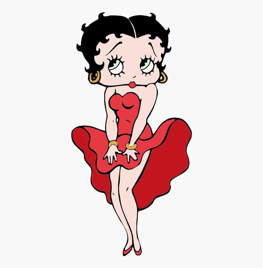 Betty Boop Head Clip Art