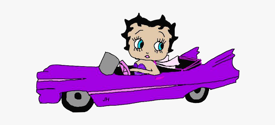 Betty Boop Travel, Transparent Clipart