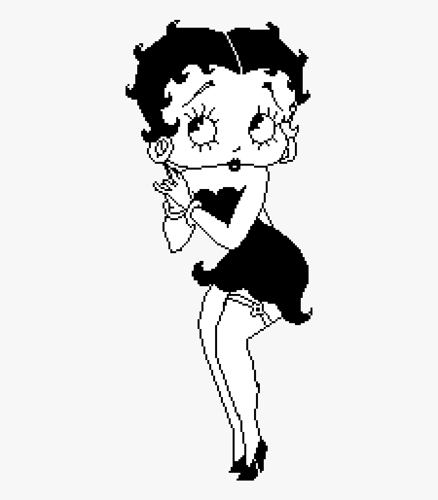Betty Boop, Transparent Clipart