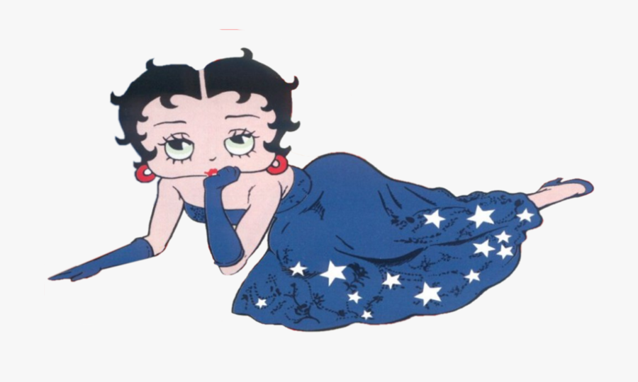 Betty Miss Liberty Ded - Betty Boop Et Nounours, Transparent Clipart