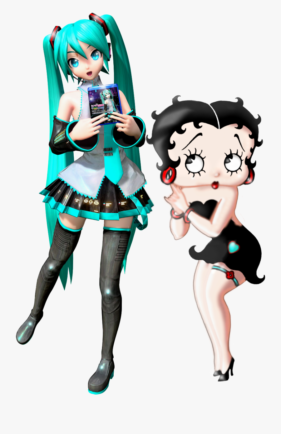 Betty Boop With A Book, Transparent Clipart