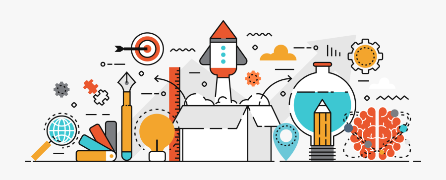 Ilustracion Flujo De Proceso, Transparent Clipart