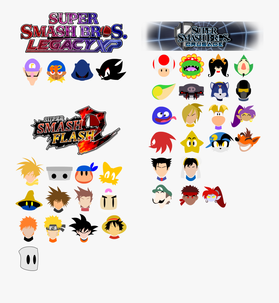 Super Smash Bros Ultimate Stock Icons, Transparent Clipart