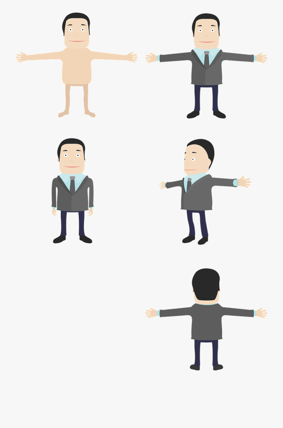 Male Bankers Male Worker Free Picture, Transparent Clipart