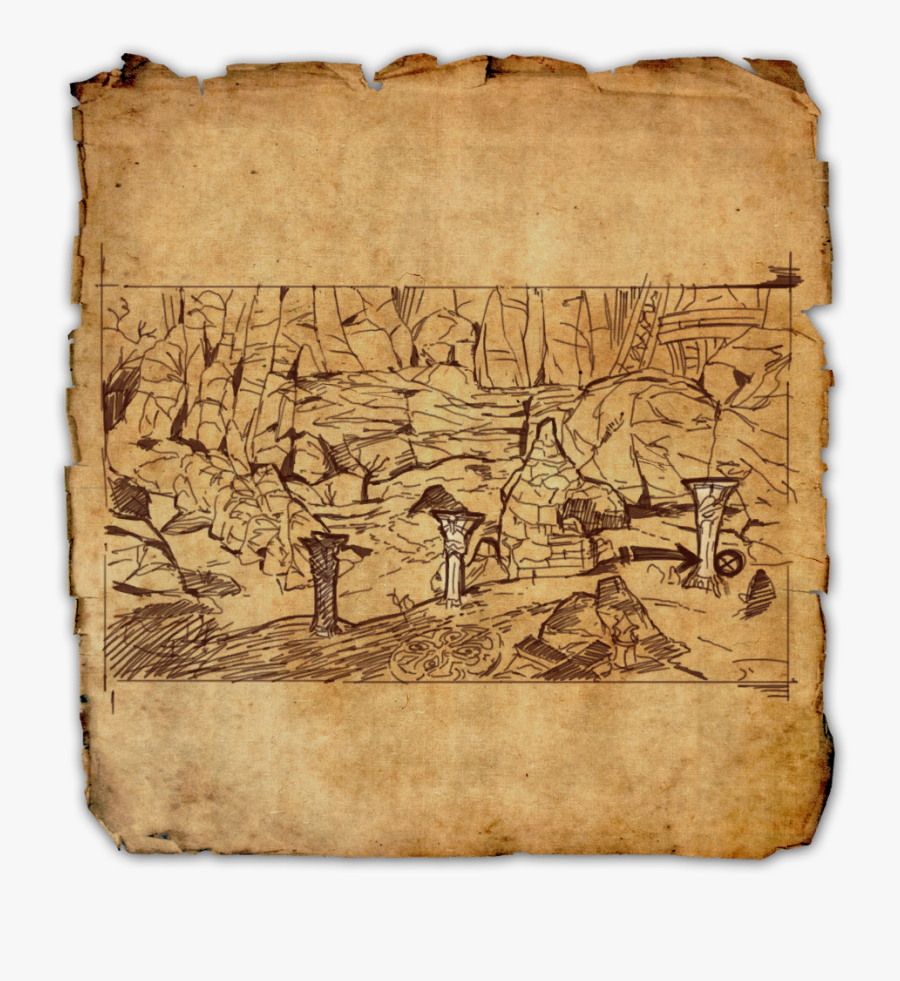 Transparent Iv Png - Treasure Map Png, Transparent Clipart