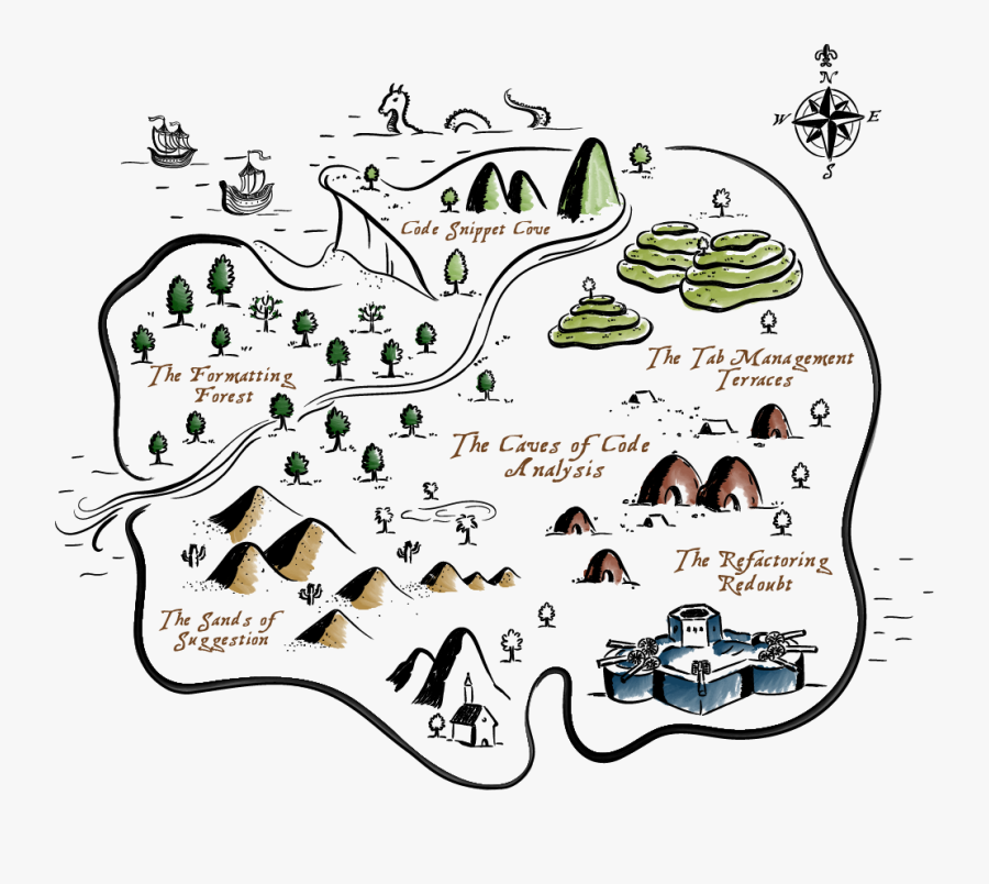 Things We Find In A Treasure Island, Transparent Clipart