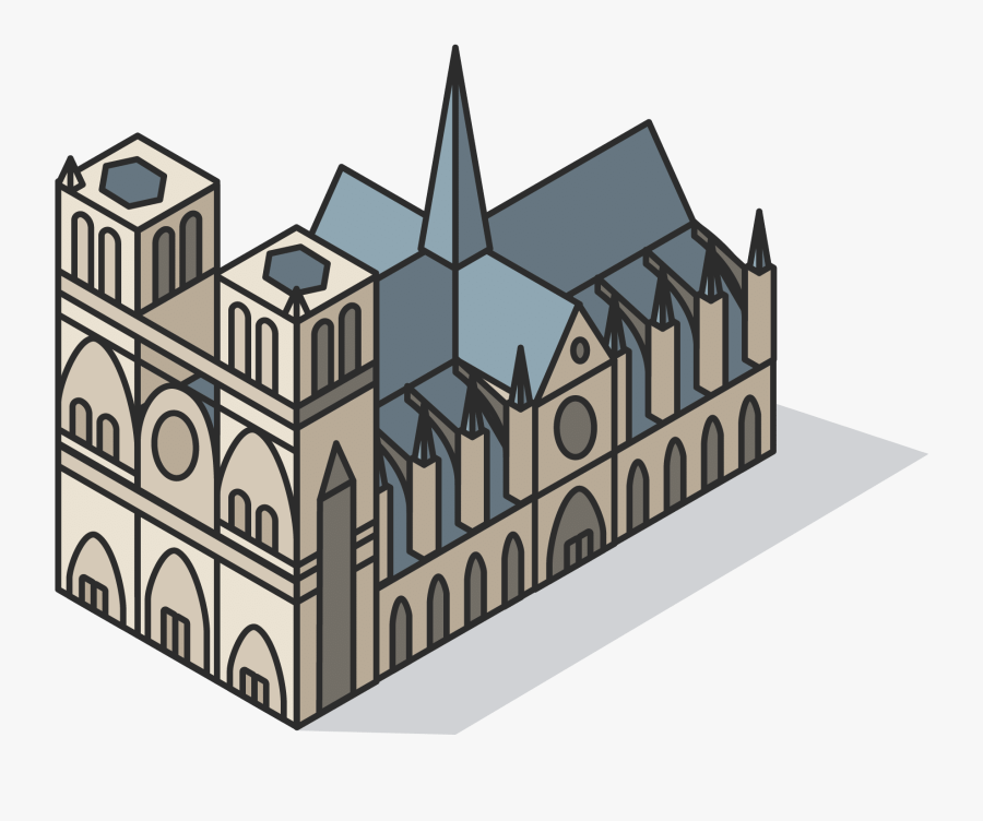Maps-01 - Medieval Architecture, Transparent Clipart