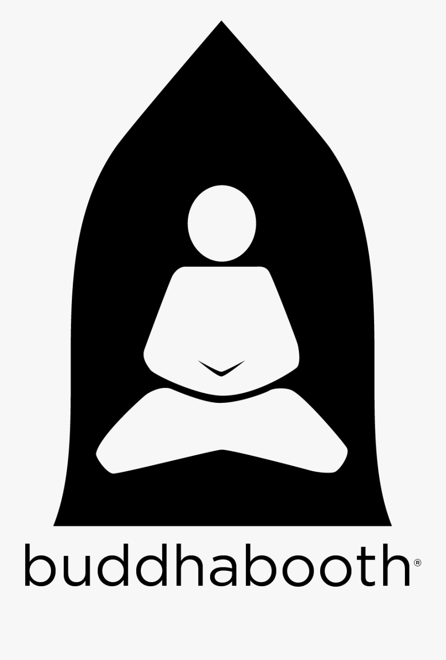 Budda Booth Logo, Transparent Clipart