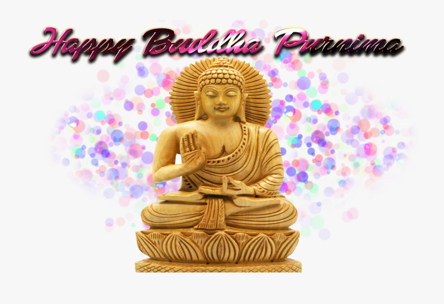 Happy Buddha Purnima Png Photo Background - Alisa Name, Transparent Clipart