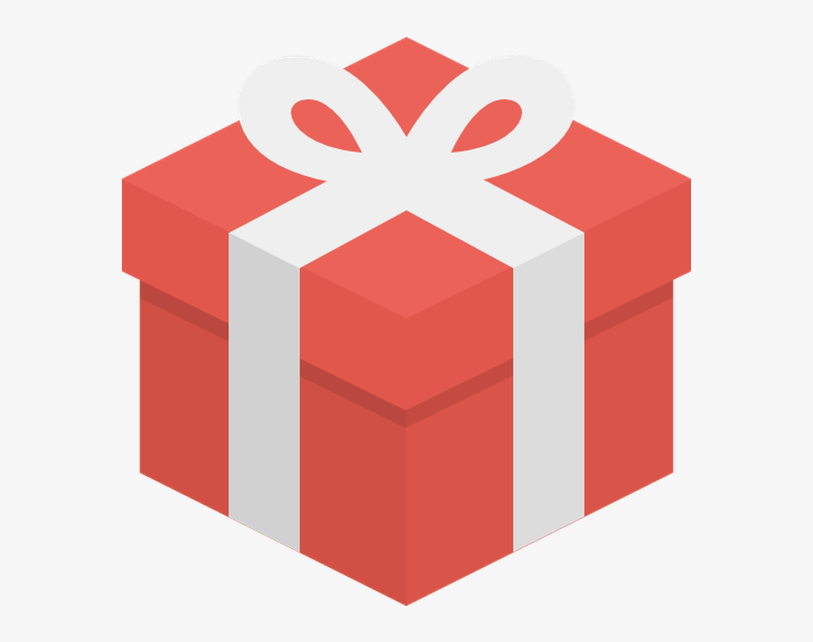 Gift Free Vector Icon Designed By Pixel Buddha - Gift Flat Icon Png, Transparent Clipart