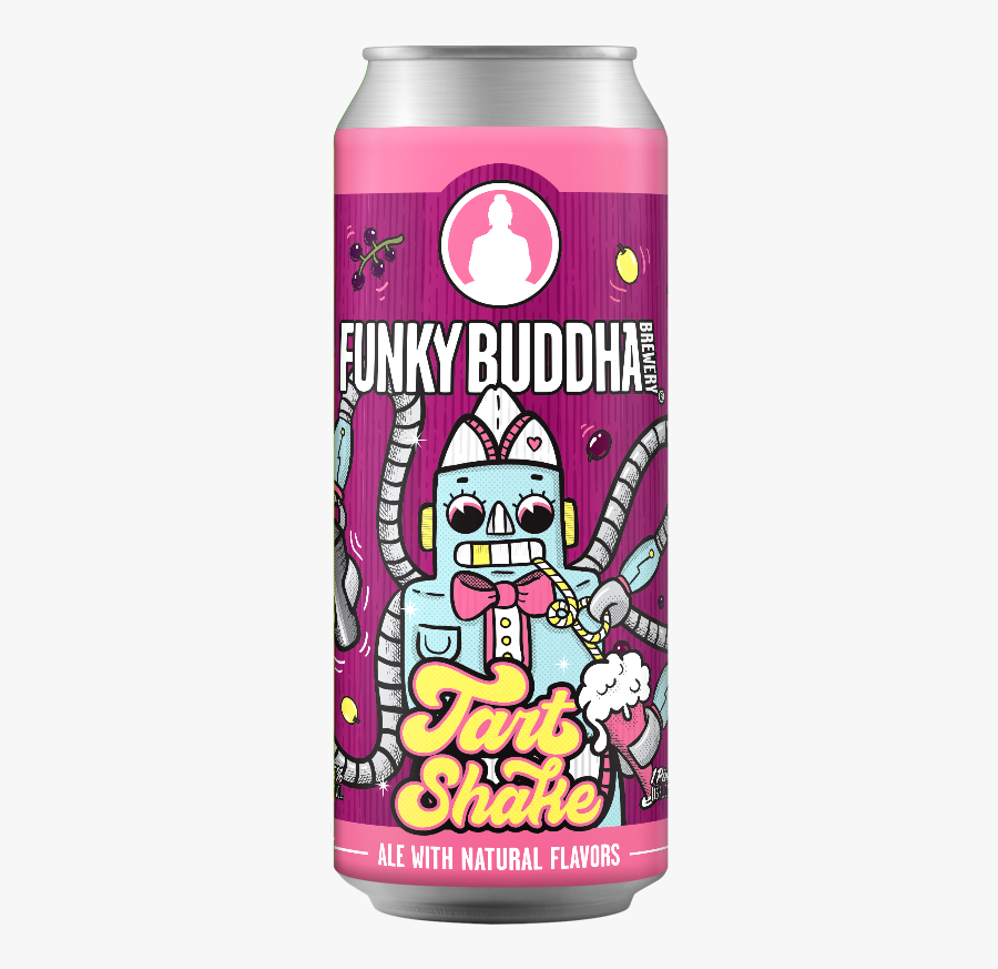 Tart Shake By Funky Buddha Brewery - Cartoon, Transparent Clipart