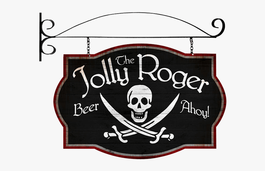 Jolly Roger Sign, Transparent Clipart