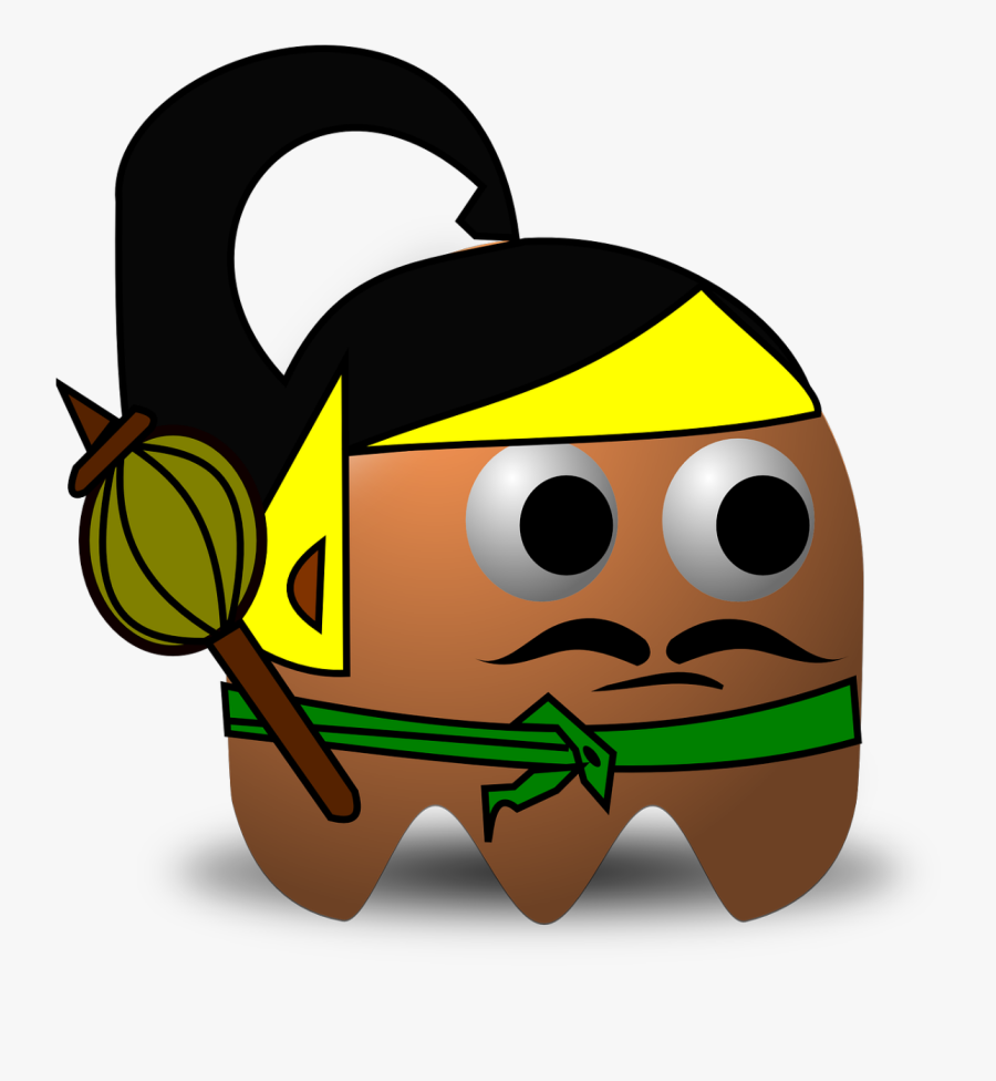 Indonesian Pacman Pac-man Free Picture - Bima Wayang Png, Transparent Clipart