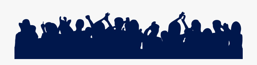 Silhouette Of People Rockin, Transparent Clipart