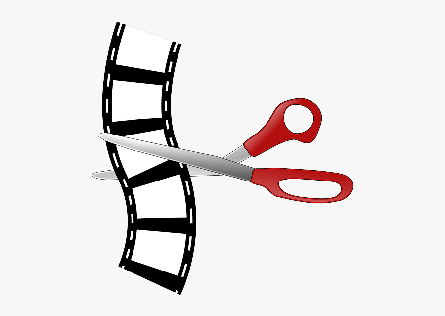 Editing Clipart - Film Roll Clip Art, Transparent Clipart