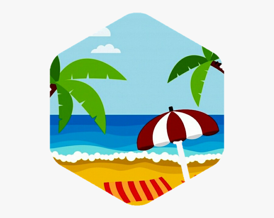 Beach, Transparent Clipart