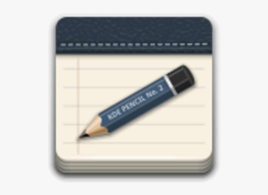 Kate Text Editor Icon, Transparent Clipart