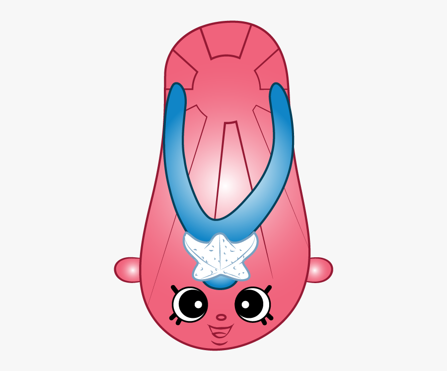 Shopkins Wiki - Shopkins Floppy Sandal, Transparent Clipart