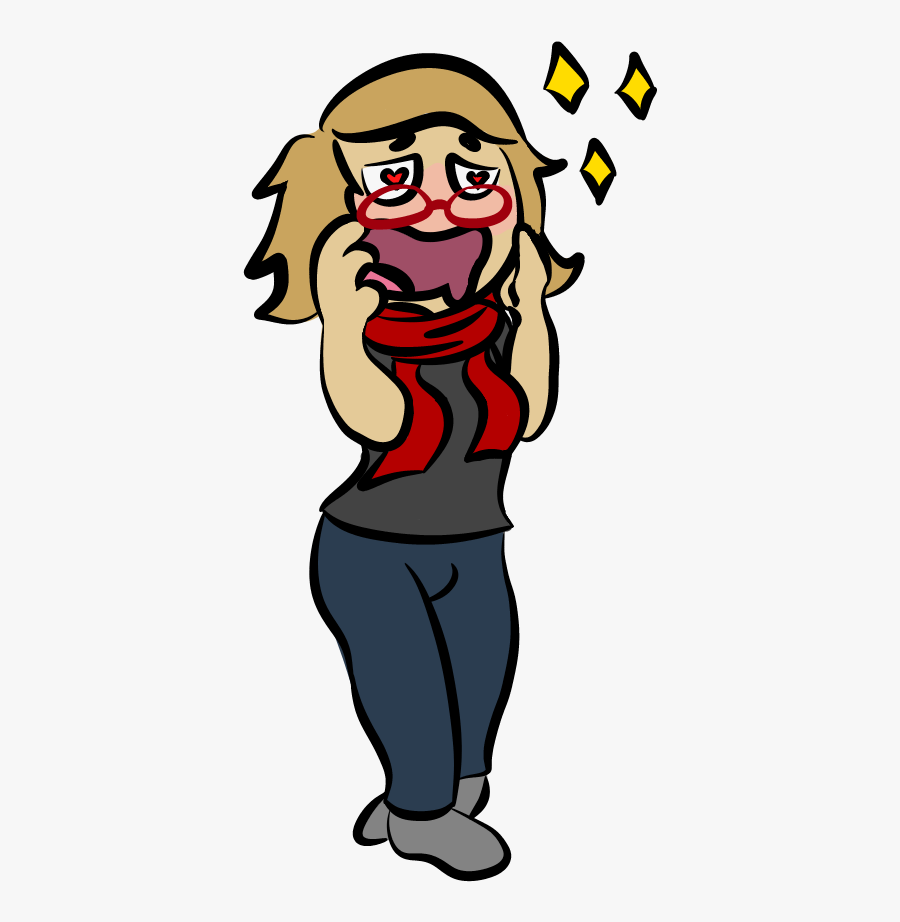 Me Looking @ The Babe - Cartoon, Transparent Clipart