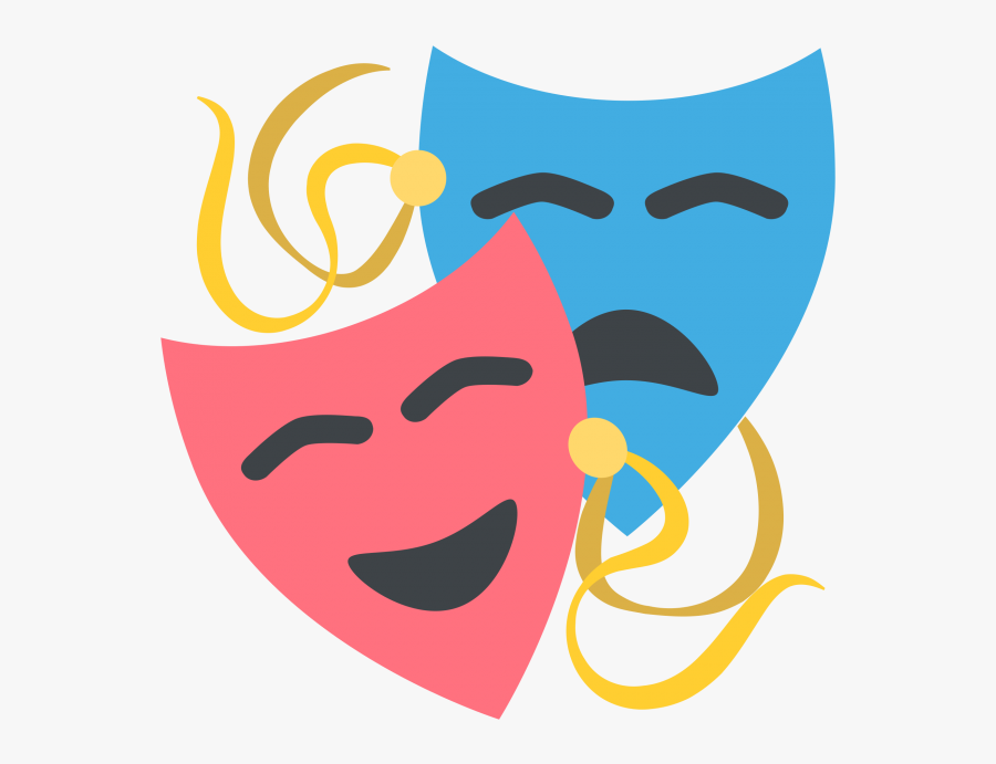 Mascaras De Teatro Png, Transparent Clipart