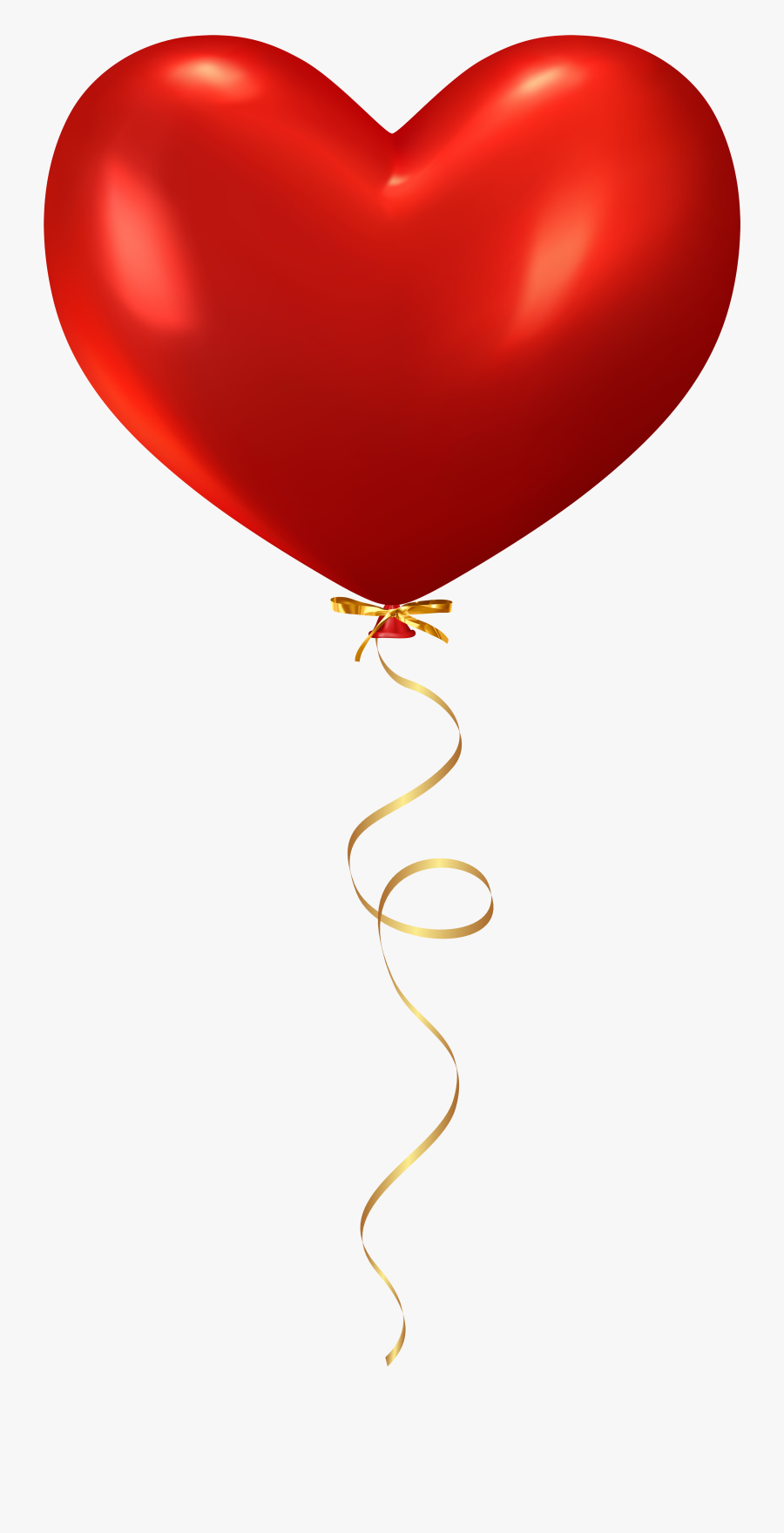 Banner Clipart Shaped - Balloon Heart Shape Clipart, Transparent Clipart
