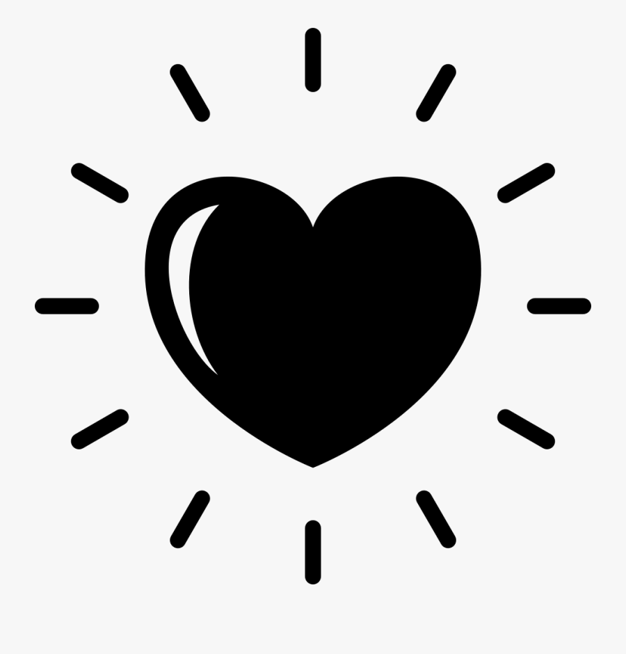 Light Heart Shape - Heart, Transparent Clipart
