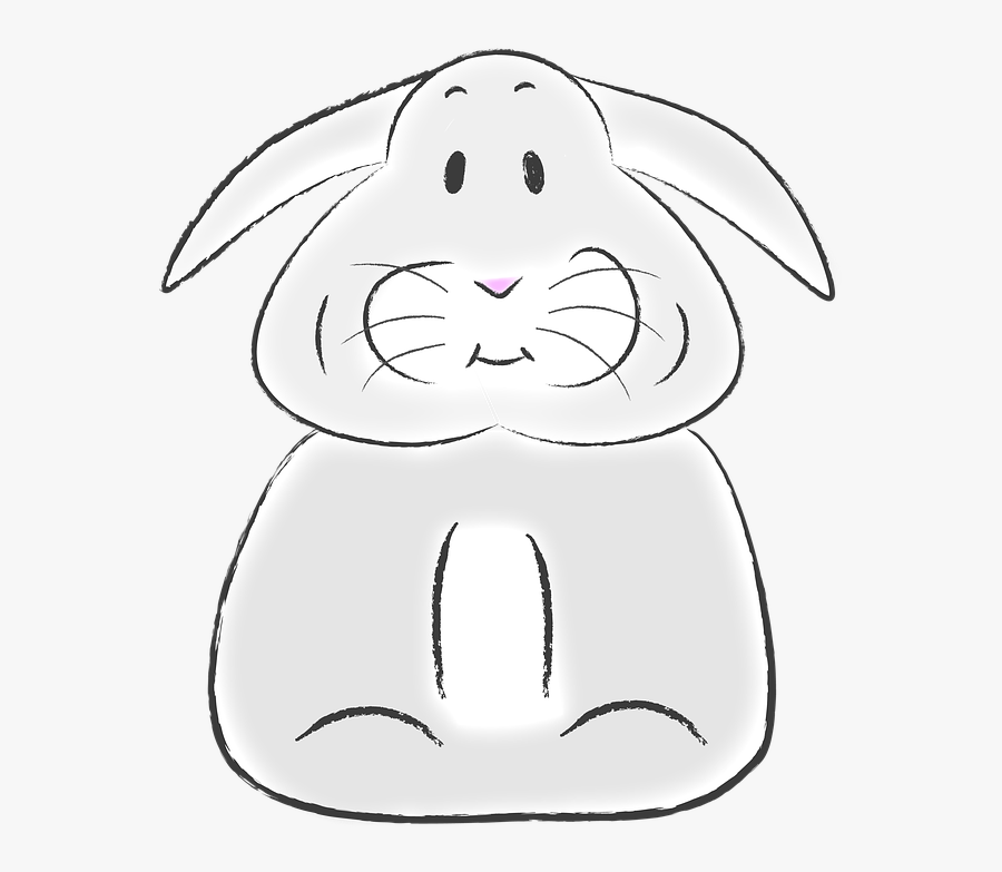 Easter, Bunny, Rabbit, Holiday, Animal, Cute, Cartoon - Cartoon, Transparent Clipart