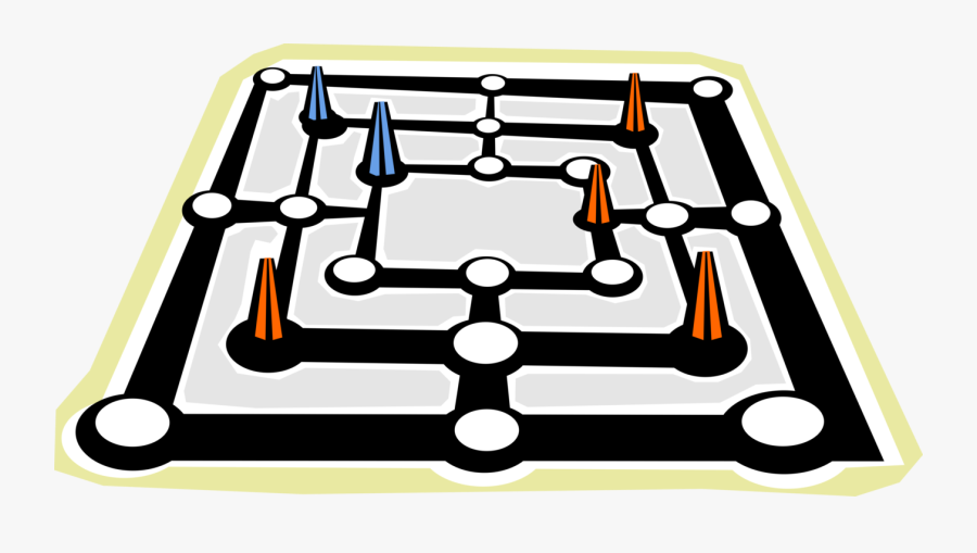 Circuit Board Royalty Free Vector Clip Art Illustration, Transparent Clipart