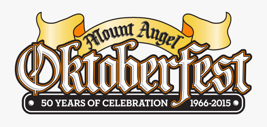 Ninkasi Brewing Company Celebrates - Mt Angel Oktoberfest Logo, Transparent Clipart