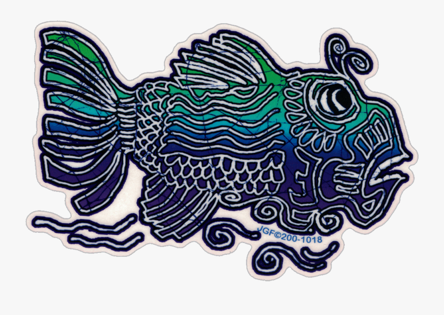 Grateful Dead Jerry Garcia"s Fish - Illustration, Transparent Clipart