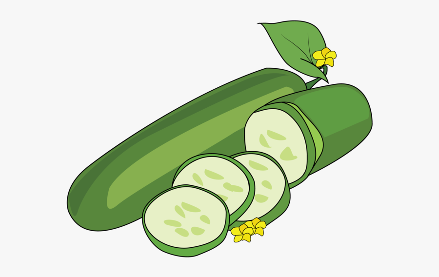Cucumber Cartoon Png, Transparent Clipart
