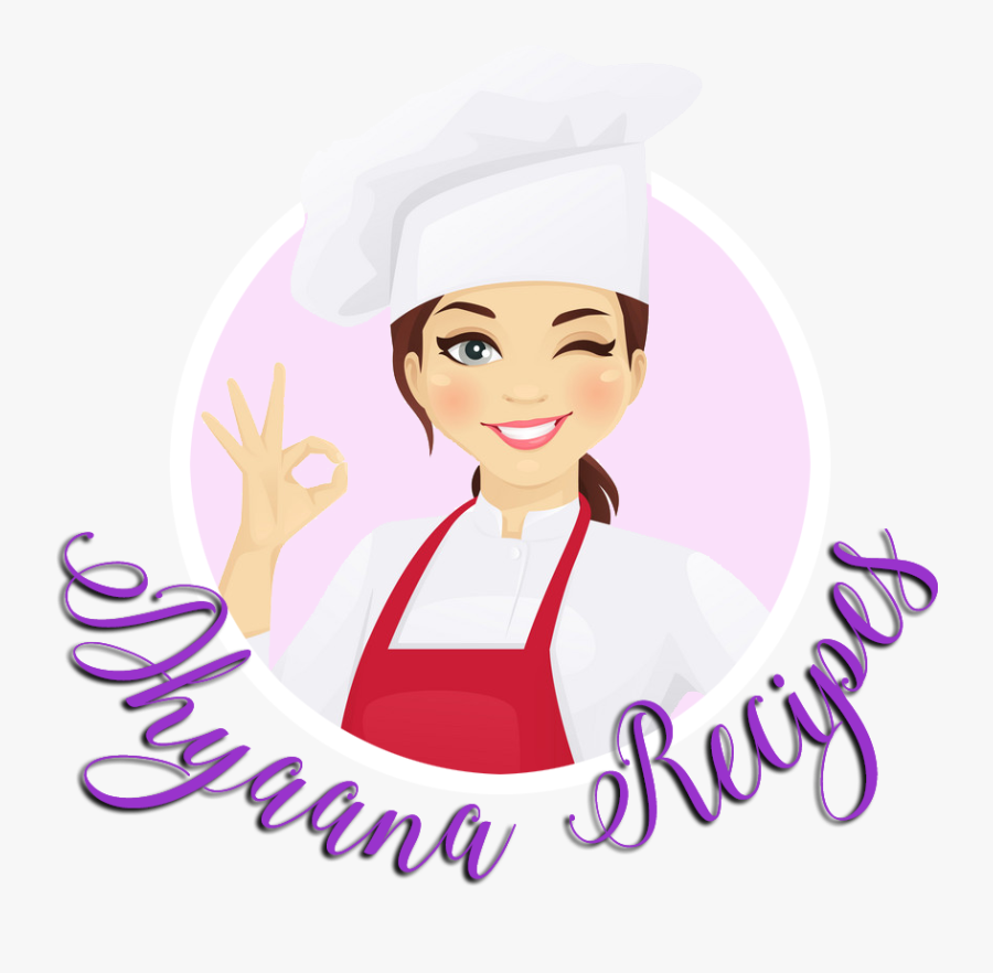 Dhyaana Recipes - Cartoon Vector Cartoon Chef Woman, Transparent Clipart