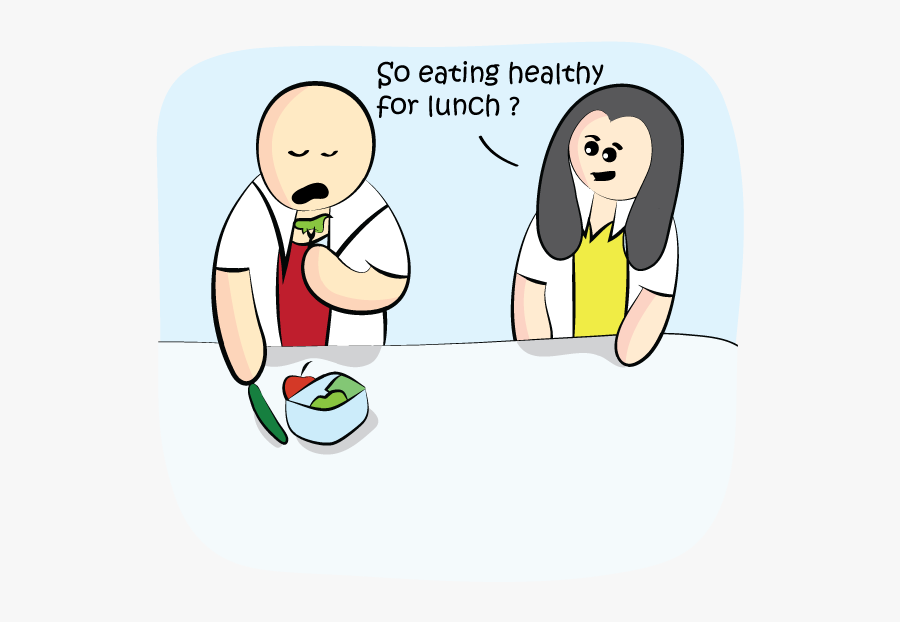 Science Cat Cucumber1 - Cartoon, Transparent Clipart