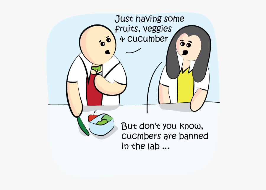 Science Cat Cucumber2, Transparent Clipart