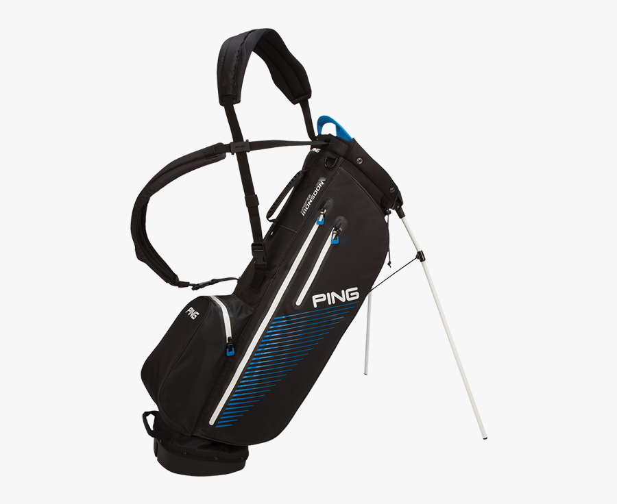 Thumbnail Of Side View Of 2017 Black / Birdie Blue - Ping Hoofer Monsoon Bag, Transparent Clipart