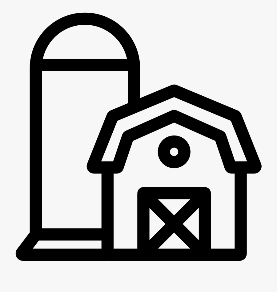 Silo Barn Computer Icons Farm Agriculture - Silo Icon, Transparent Clipart