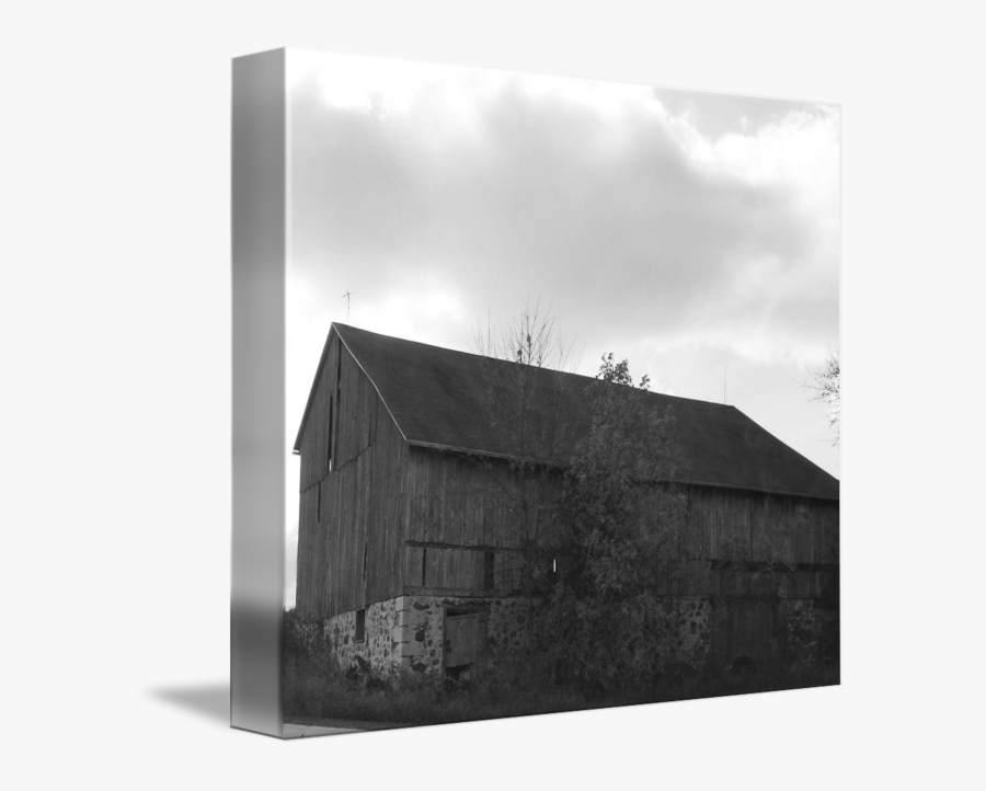 Clip Art Barn Black And White - Monochrome , Free Transparent Clipart