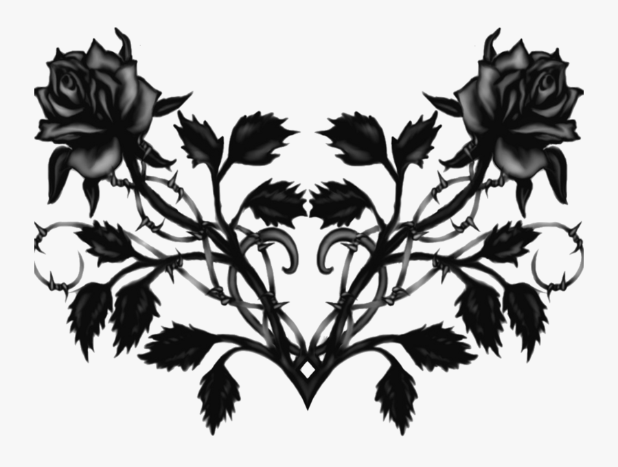 Black Roses Png - Black Rose Transparent, Transparent Clipart