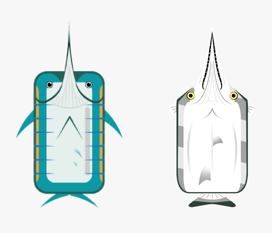Deeeep Io Black Marlin, Transparent Clipart
