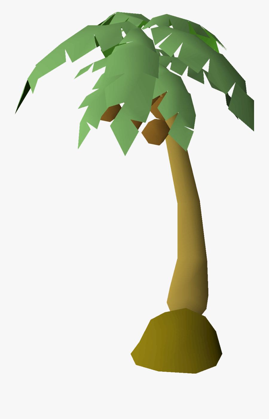 Runescape Palm Tree, Transparent Clipart