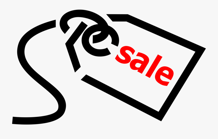 Vector Illustration Of Merchandise Sales Price Tag, Transparent Clipart
