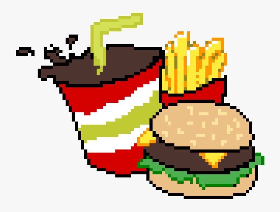 Food Pixel Art Templates , Free Transparent Clipart - ClipartKey